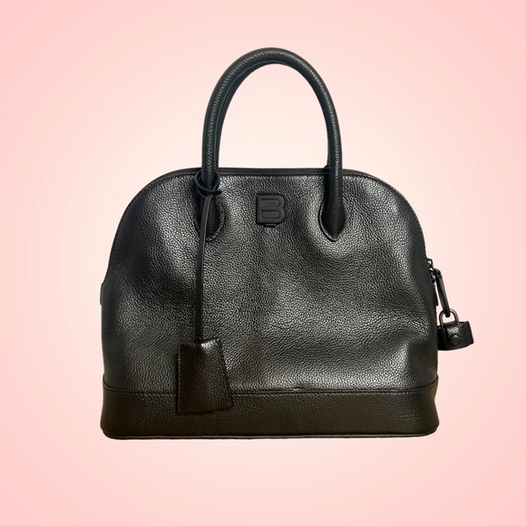 BALENCIAGA large black LED projector logo hand bag - Picture 4 of 13